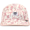 cappellino-curvo-beige-e-rosa-simple-aztek-soft-fc-di-djinns