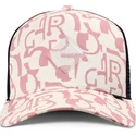 cappellino-trucker-beige-e-rosa-simple-aztek-hft-di-djinns