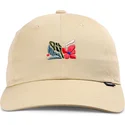 cappellino-curvo-beige-regolabile-m-flowers-di-djinns