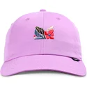 cappellino-viola-con-visiera-curva-regolabile-m-flowers-di-djinns