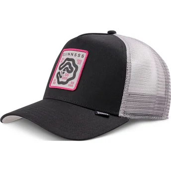 Cappellino trucker nero e grigio DJINNSSS HFT di Djinns