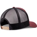 cappello-trucker-rosso-e-nero-plainlace-hft-di-djinns