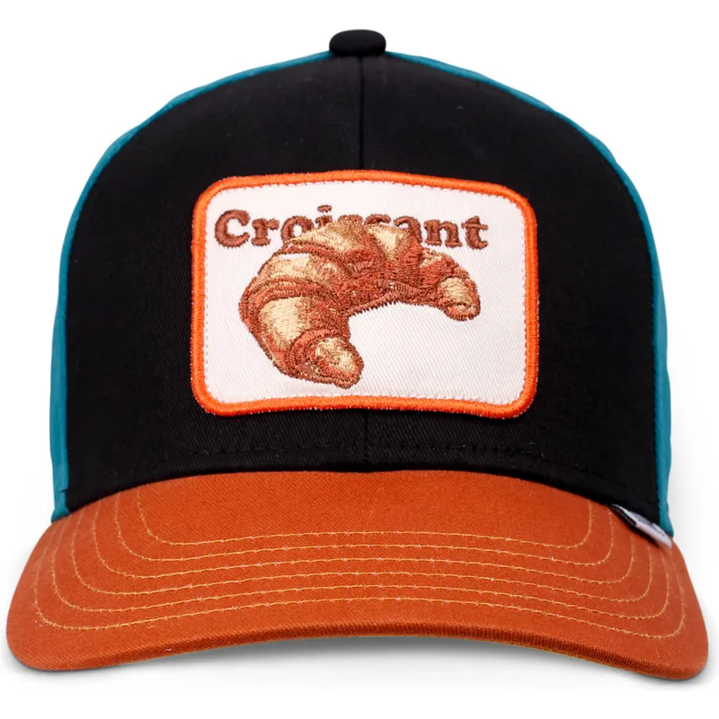 czapka-z-daszkiem-wielokolorowa-snapback-dla-dzieci-food-croissant-basic-od-djinns