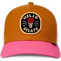 djinns-food-gelato-basic-mehrfarbige-snapback-kinderkappe-mit-gebogenem-schirm