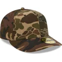 cappellino-curvo-mimetico-aderente-59fifty-pre-curved-brushed-cotton-three-looms-woodland-di-new-era
