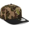 cappellino-curvo-mimetico-regolabile-19twenty-brushed-cotton-three-looms-duck-dei-chicago-white-sox-mlb-di-new-era