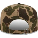 verstellbare-gebogene-tarnkappe-19twenty-brushed-cotton-three-looms-duck-der-los-angeles-dodgers-mlb-von-new-era