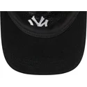 schwarze-verstellbare-curved-cap-9twenty-merino-wool-yarn-der-new-york-yankees-mlb-von-new-era