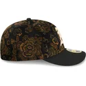 oakland-athletics-mlb-new-era-svart-justerbar-59fifty-low-profile-floral-cord-three-looms-tryckt-manchester-keps