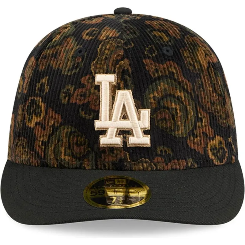 59fifty-low-profile-floral-cord-three-looms-printed-corduroy-los-angeles-dodgers-mlb-new-era