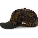 sort-buet-kasket-justerbar-59fifty-low-profile-floral-cord-three-looms-printed-corduroy-fra-los-angeles-dodgers-mlb-fra-new-era