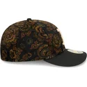 czarna-zakrzywiona-czapka-dopasowana-59fifty-low-profile-floral-cord-three-looms-printed-corduroy-boston-red-sox-mlb-od-new-era