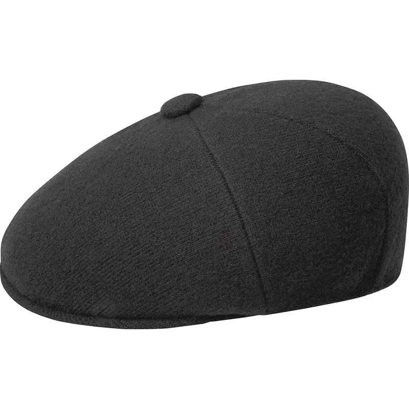 boina-negra-wool-panel-575-sort-fra-kangol
