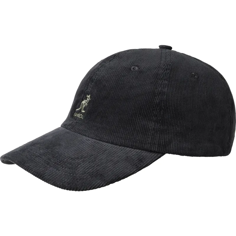 cappellino-da-baseball-nero-regolabile-cord-baseball-black-di-kangol