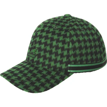 Zielona, regulowana czapka z daszkiem Block Zig Baseball Green marki Kangol
