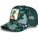 casquette-trucker-verte-canard-lucky-duck-corduroy-camo-the-farm-goorin-bros