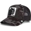 svart-trucker-keps-panter-panther-corduroy-camo-the-farm-fran-goorin-bros