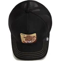 casquette-trucker-noire-lion-king-golden-suede-the-farm-goorin-bros