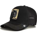 czarna-czapka-trucker-z-pantera-panther-golden-suede-the-farm-od-goorin-bros