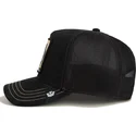 czarna-czapka-trucker-z-pantera-panther-golden-suede-the-farm-od-goorin-bros