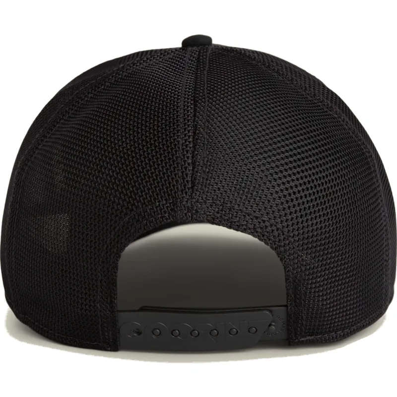 czarna-czapka-trucker-pantera-panther-golden-suede-the-farm-od-goorin-bros