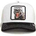 casquette-trucker-blanche-et-noire-panthere-strength-panther-suede-the-farm-goorin-bros