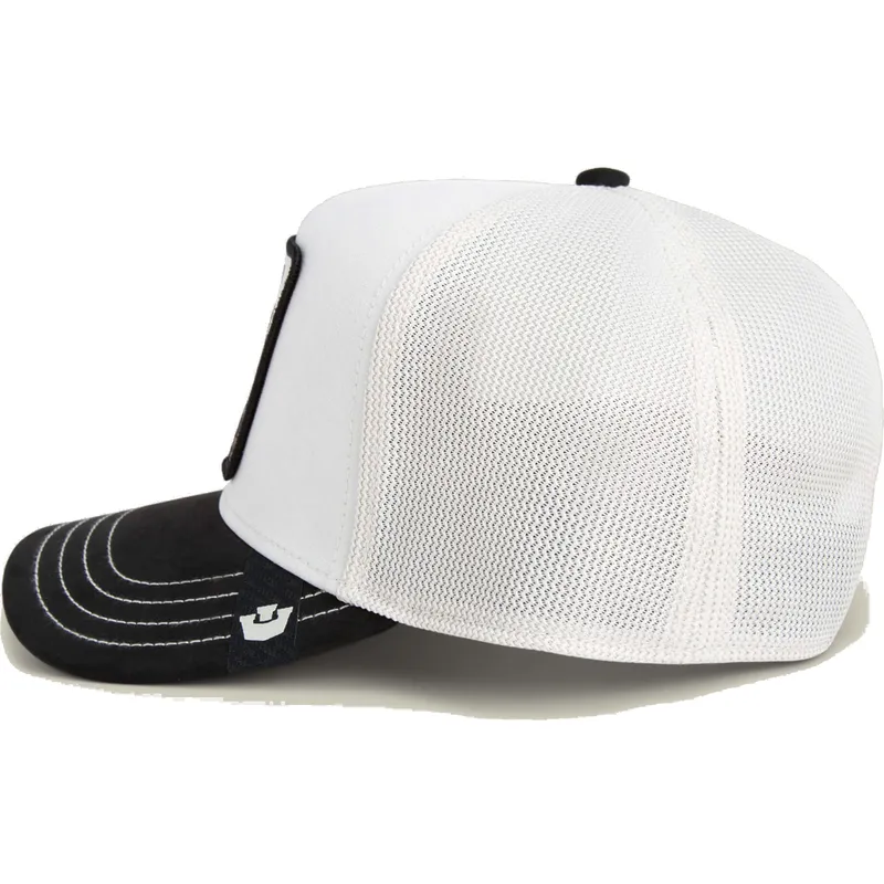 czapka-trucker-bialo-czarna-pantera-strength-panther-suede-the-farm-od-goorin-bros