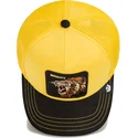 czapka-trucker-zolto-czarna-lew-mighty-lion-suede-the-farm-od-goorin-bros