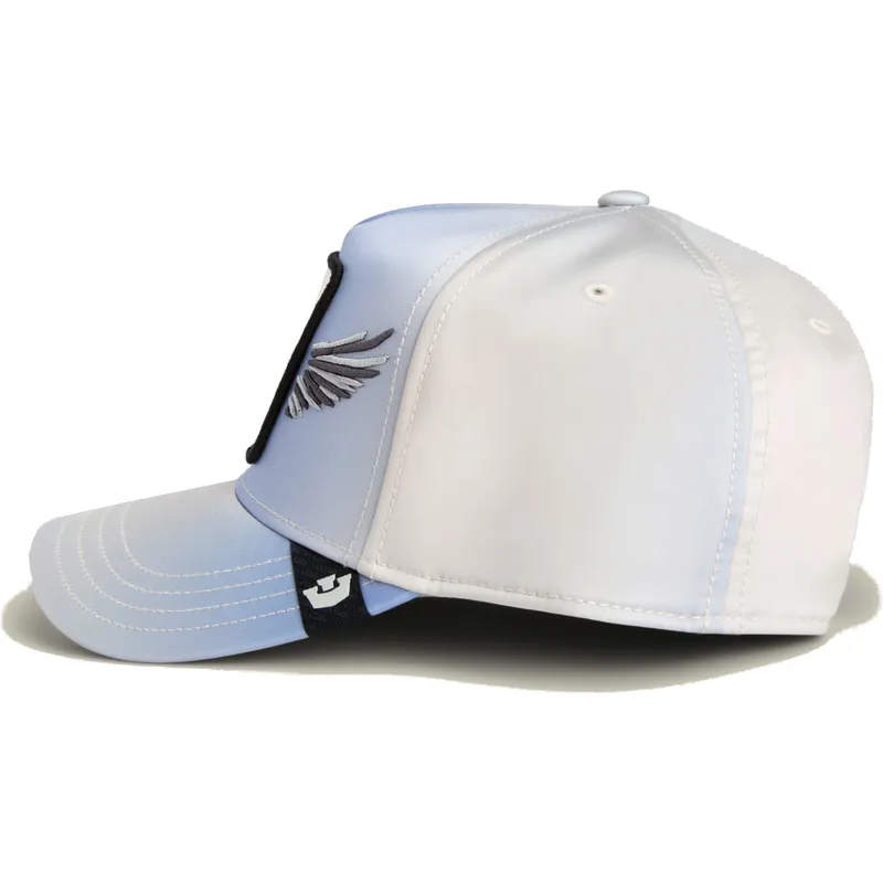 lysebla-kurvet-snapback-kasket-pegaso-legend-flare-up-wings-the-farm-fra-goorin-bros