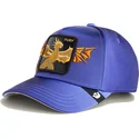 casquette-courbee-violette-snapback-dragon-fury-hell-hath-no-wings-the-farm-goorin-bros
