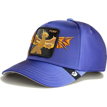 Goorin Bros. The Farm drake snapback-lila böjd keps Fury Hell Hath No Wings