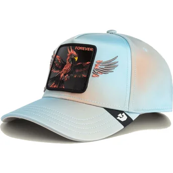 Casquette courbée multicolore snapback phénix Forever Never Stop Never Stopping Wings The Farm Goorin Bros.