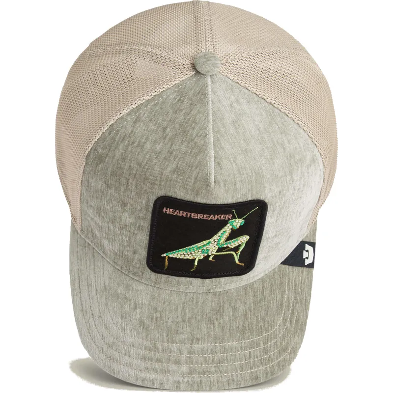 trucker-cap-grau-mantis-heartbreaker-iced-mantis-jewel-tones-the-farm-von-goorin-bros