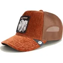czapka-trucker-brazowy-nosorozec-bulletproof-iced-rhino-jewel-tones-the-farm-od-goorin-bros