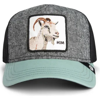 Casquette trucker multicolore chèvre Him Goat Verry Dapper The Farm Goorin Bros.