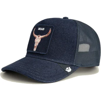 Goorin Bros. The Farm Dead Denim navyblaues Bullentrucker-Cap