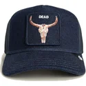 cappellino-trucker-blu-navy-bue-dead-denim-the-farm-di-goorin-bros