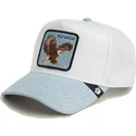 biala-i-niebieska-czapka-trucker-z-orlem-fly-high-denim-the-farm-od-goorin-bros