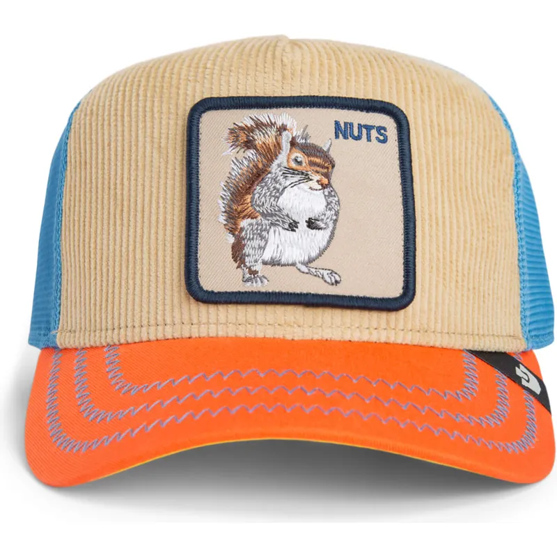 czapka-trucker-wielokolorowa-wiewiorka-nuts-remix-the-farm-od-goorin-bros