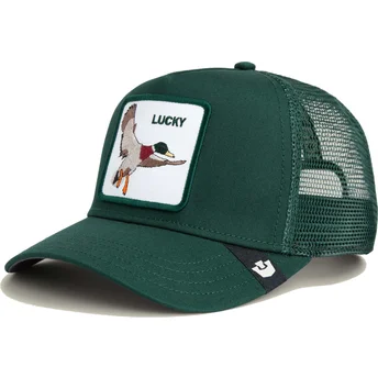 Mützen gebogen grün snapback The Lucky Duck Sport The Farm Goorin Bros.
