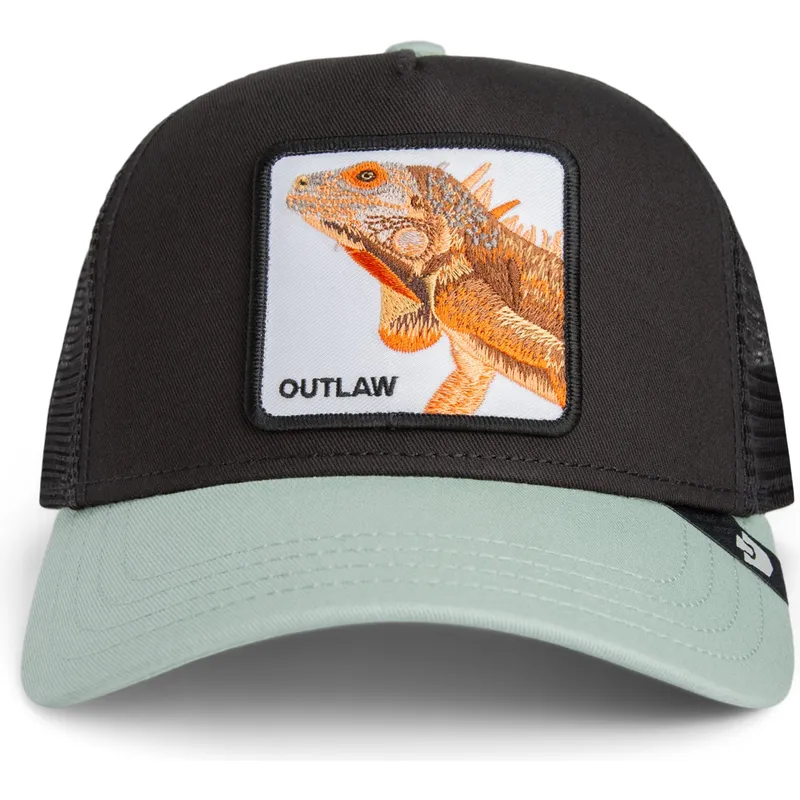cappellino-trucker-nero-lucertola-the-outlaw-sport-the-farm-di-goorin-bros