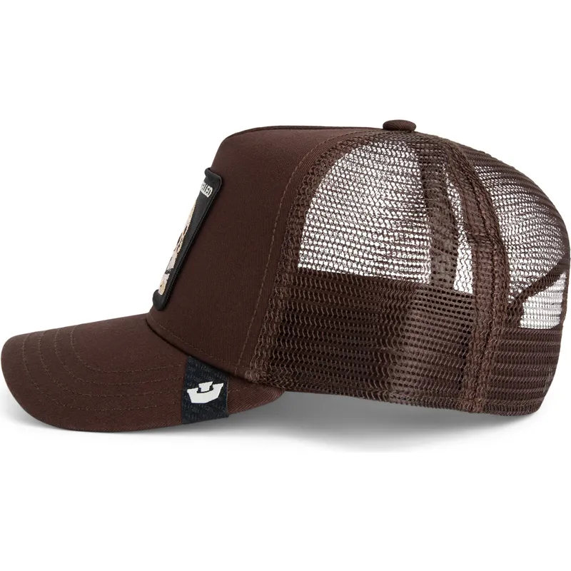 trucker-kasket-brun-kranium-the-cancelled-skull-grit-the-farm-fra-goorin-bros