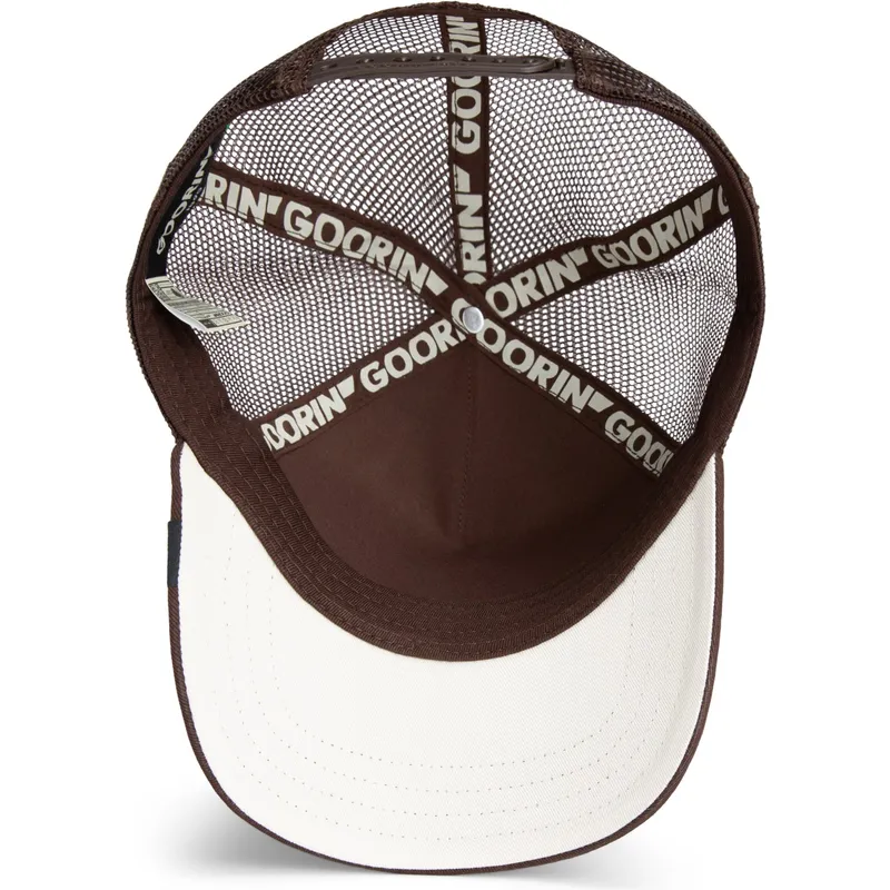 czapka-truckerka-brazowa-czaszka-the-cancelled-skull-grit-the-farm-od-goorin-bros