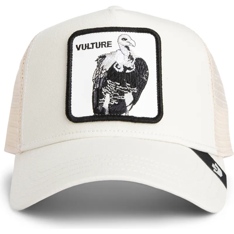 weisse-trucker-kappe-geier-vulture-grit-the-farm-von-goorin-bros