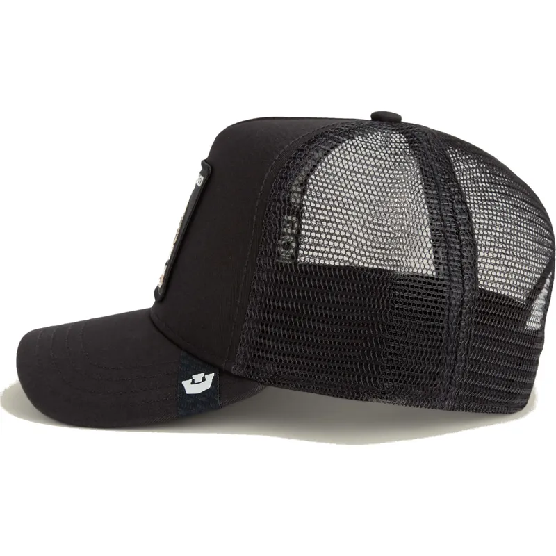 cappellino-trucker-nero-teschio-the-cancelled-skull-grit-the-farm-di-goorin-bros