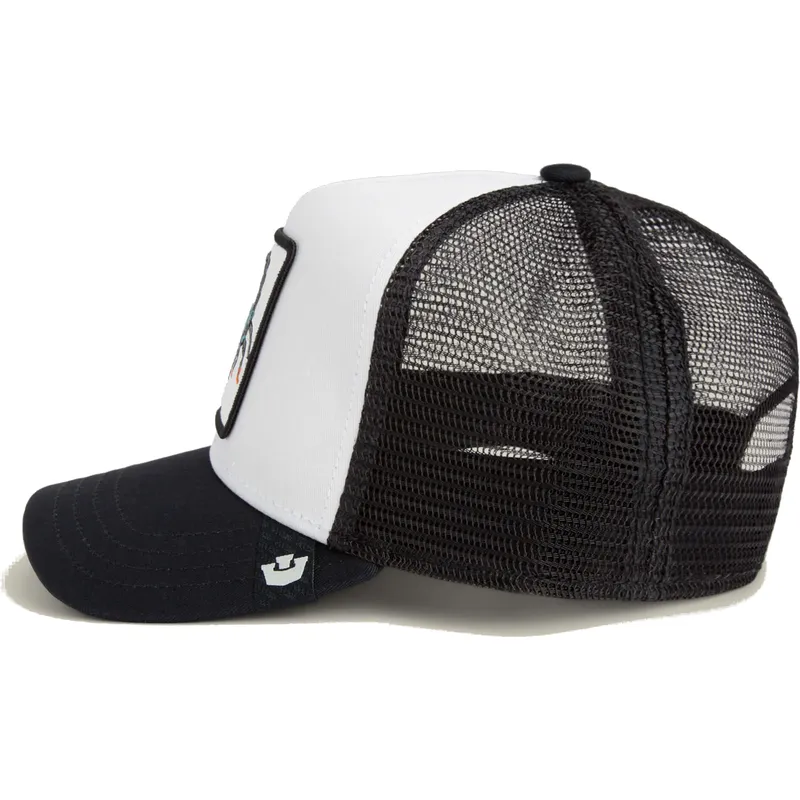 goorin-bros-deadly-the-farm-hvid-og-sort-skorpion-trucker-kasket