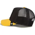 cappello-trucker-nero-e-giallo-per-bambino-scorpione-deadly-mini-the-farm-di-goorin-bros