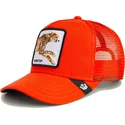 casquette-trucker-orange-pour-enfant-guepard-the-nonstop-mini-the-farm-goorin-bros