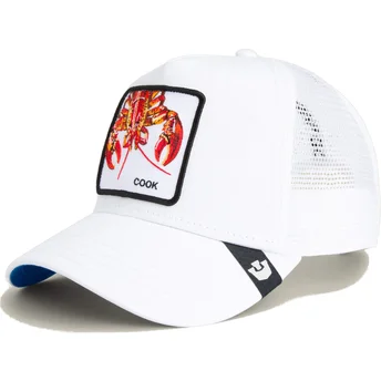 Καπέλο τράκερ λευκό για αγόρι αστακός Lemme Cook Mini The Farm από Goorin Bros.