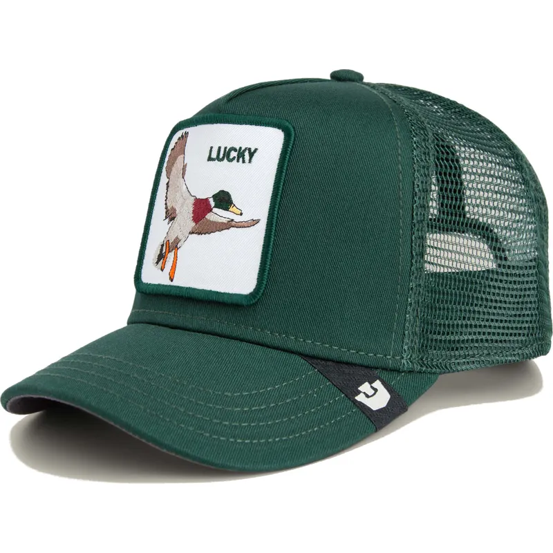grune-trucker-kappe-fur-kinder-ente-the-lucky-mini-the-farm-von-goorin-bros